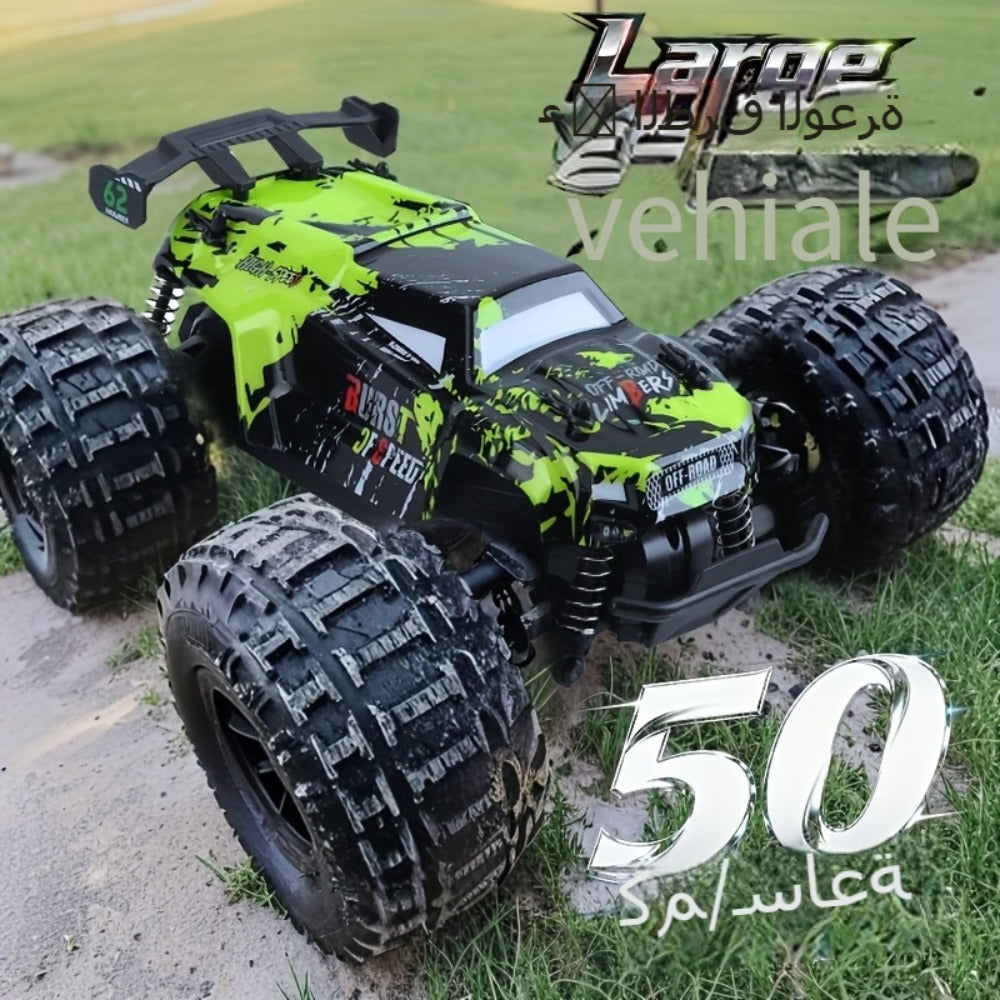 Dual-Shell RC Off-Road Truck with Full Proportional Drift Control