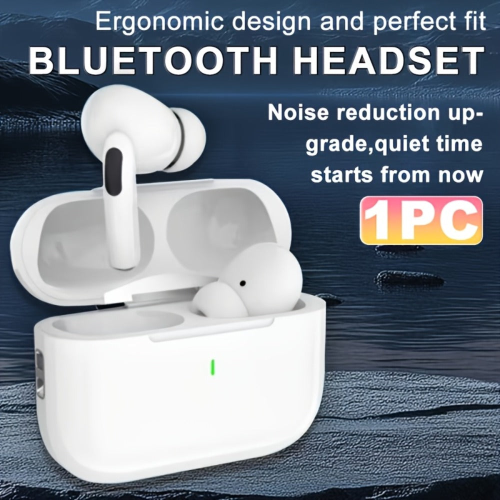 3-in-1 Wireless Earbuds Standard Translation Screen Model In-Ear Earphones Charging Case HD Calling Long Battery Life Ergonomic Compact Lightweight for Learning Study Travel Daily Use