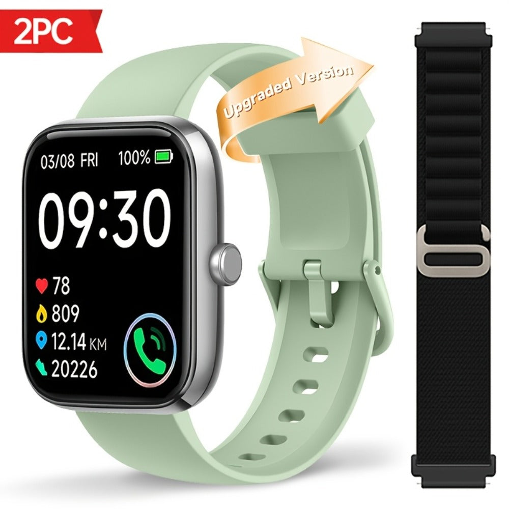 Fitness Tracker Smartwatch with Alexa Built-in FAWEIO 1.95" Large Display, Wireless Calling, 100+ Sport Modes, Pedometer Heart Rate Sleep Blood Oxygen, Compatible with iPhone & Android – Smart Watch for Men Women 11 Colors
