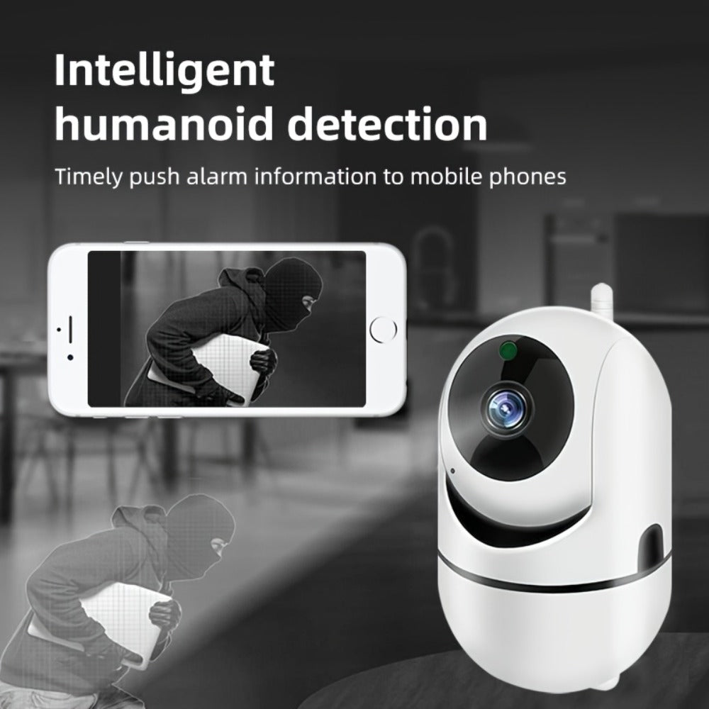 1080P Indoor Security Camera WiFi with Night Vision & Motion Detection – Two-Way Audio, Remote Viewing, Baby Monitor, Pet Cam, Home Surveillance Camera No Subscription