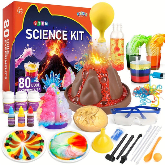 Kids’ Chemistry Science Kit with 60, 80, or 105 Experiments