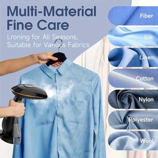 Handheld Garment Steamer 1500W with Continuous Steam for Clothing Care