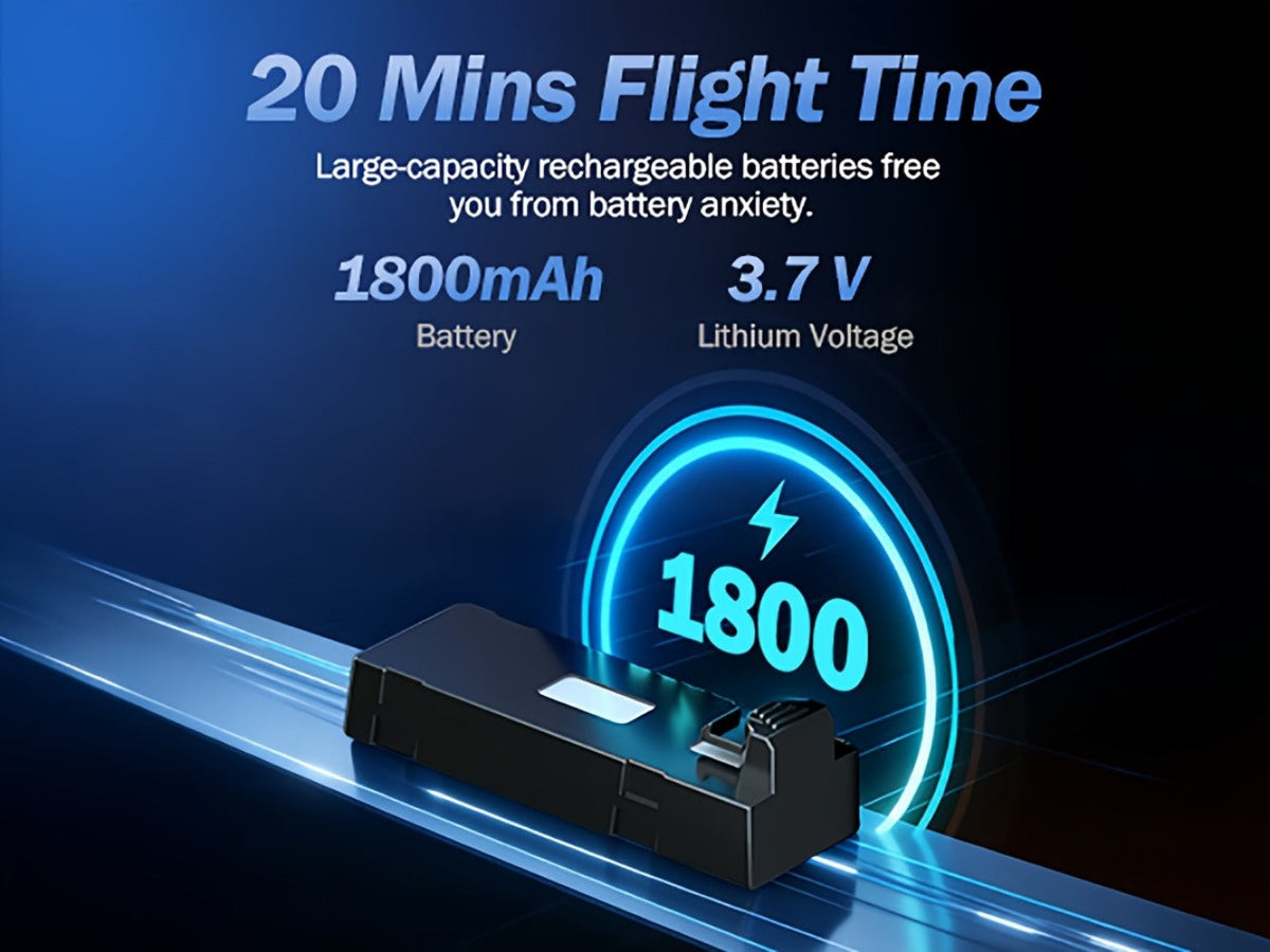 LCD Screen Drone Dual Cameras Brushless Motor Foldable RC Quadcopter Altitude Hold 3D Flips Headless Mode One-Key Takeoff Landing 32G SD Card | Beginner Adult Drone Gift for Kids Boys Girls