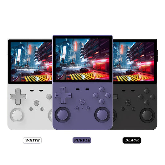 Linux Open Source Handheld Game Console L35 – 3.5 Inch IPS HD Display, Classic Emulators, Ultra-Long Battery Life, Multiple Setup Support, 64GB/128GB Storage, Perfect Holiday & Birthday Gift for Gamers