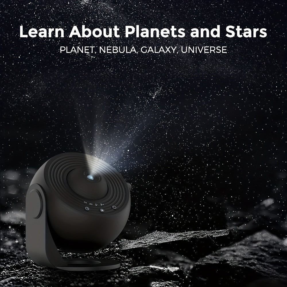 Star Projector Galaxy Aurora Night Light – 13-in-1 Planetarium Projector for Bedroom, Kids Room & Home Theater with Atmospheric LED Lighting