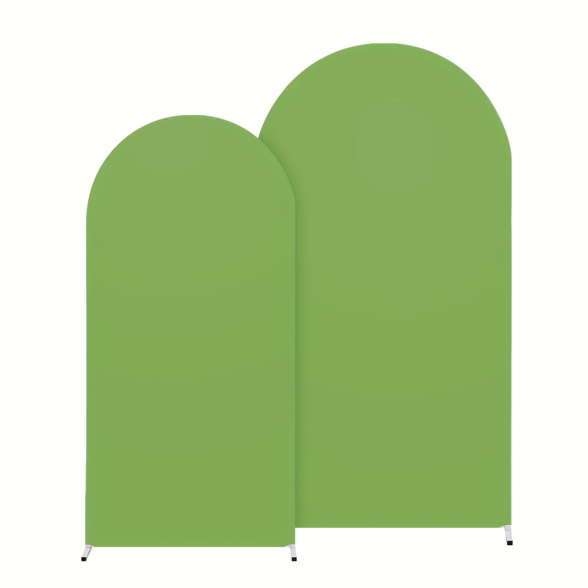 Wedding Arch Cover 2pcs Stretchable Wrinkle-Free Polyester Tight-Fit Arch Banner Covers with Zipper for Wedding Ceremony Birthday Gender Reveal Bridal Shower Graduation Party Decor