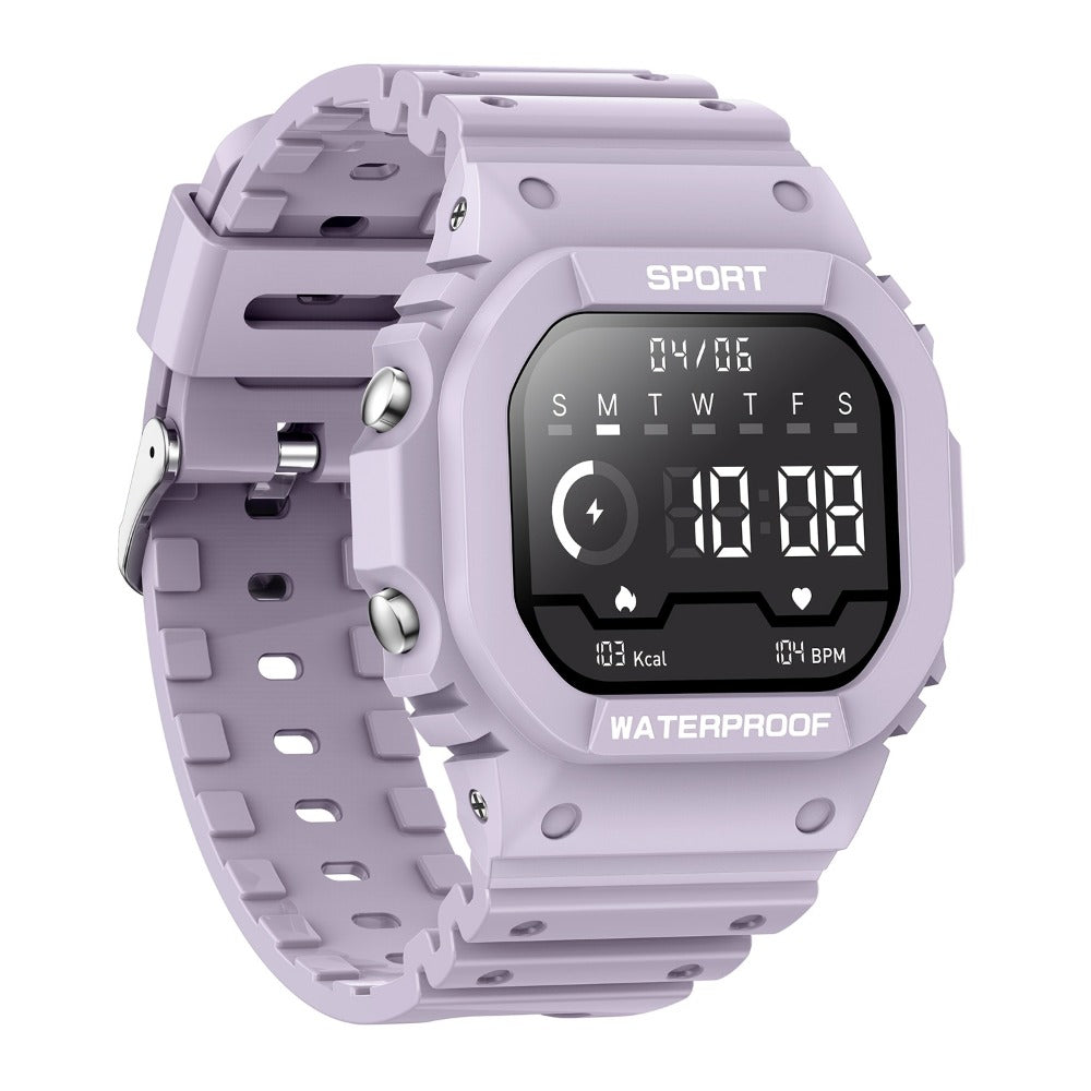Tactical Smartwatch for Men, LED Flashlight & SOS Emergency, 1.32" TFT Screen, Bluetooth Calling, 100+ Sport Modes, Heart Rate SpO2 Sleep Tracker, Camouflage & Matte Colors – iPhone & Android Compatible