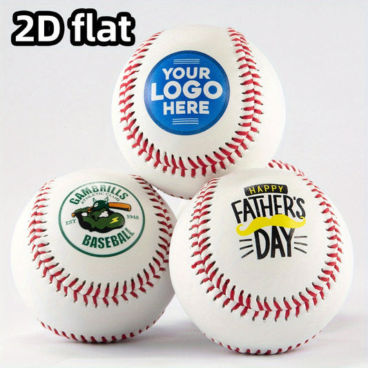 Personalized Baseball with Custom Photo Print for Coach and Team Keepsakes