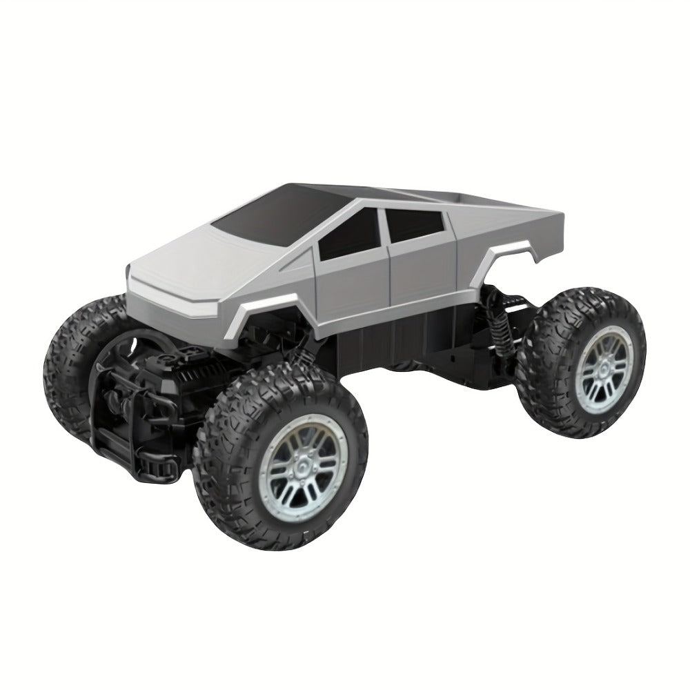 1:16 RC Monster Truck, 4WD Off-Road Pickup with LED Lights and 45° Climbing