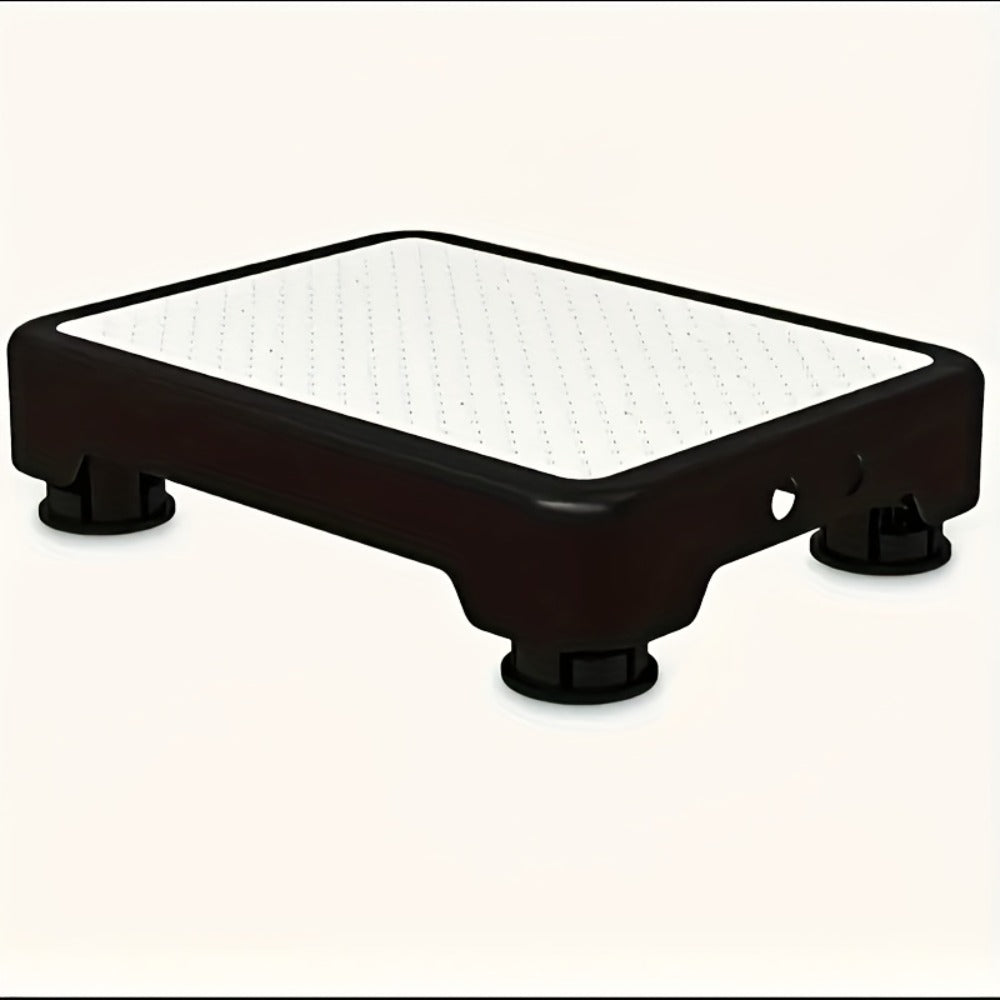 Step Stool Anti-Slip Heavy Duty – Portable Mobile Stepping Stool with Textured Non-Slip Surface & Sturdy Base | Indoor Outdoor Use for Elderly, Bathroom, Toilet, Stairs & Standing Assistance
