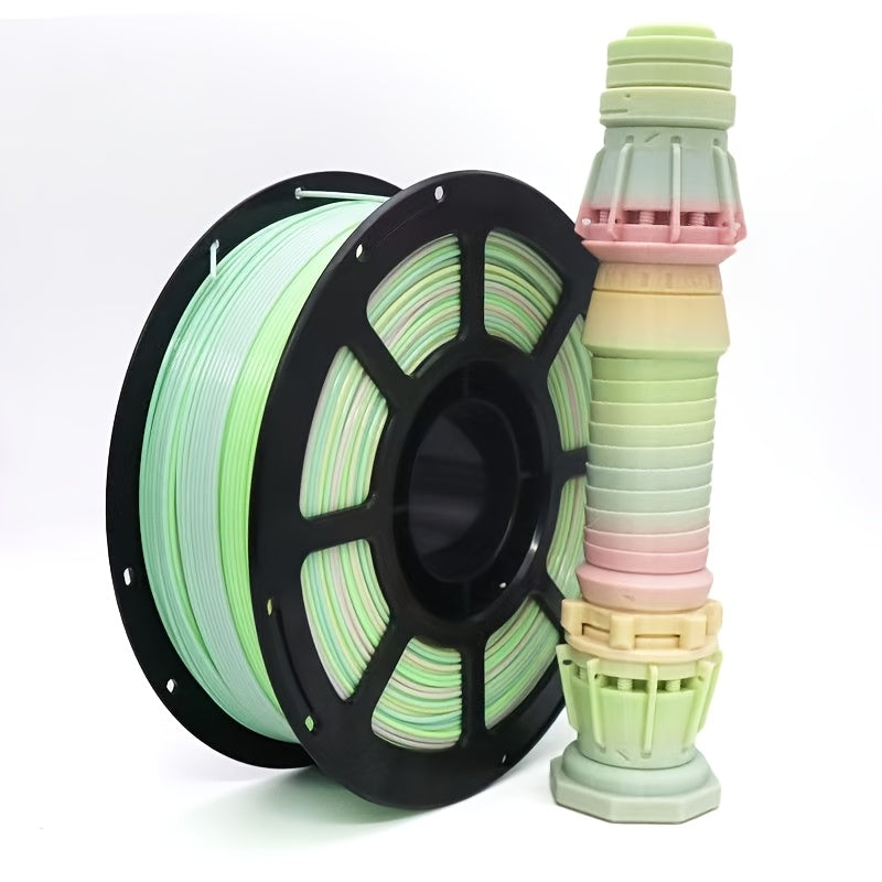 Engineering-Grade PETG Filament 1.75mm 1kg Tangle-Free – High-Speed Precision Strong Tough 3D Printing Filament 2.2lb Neat Winding Full Spool | FDM Compatible Functional Parts Prototypes Outdoor Use