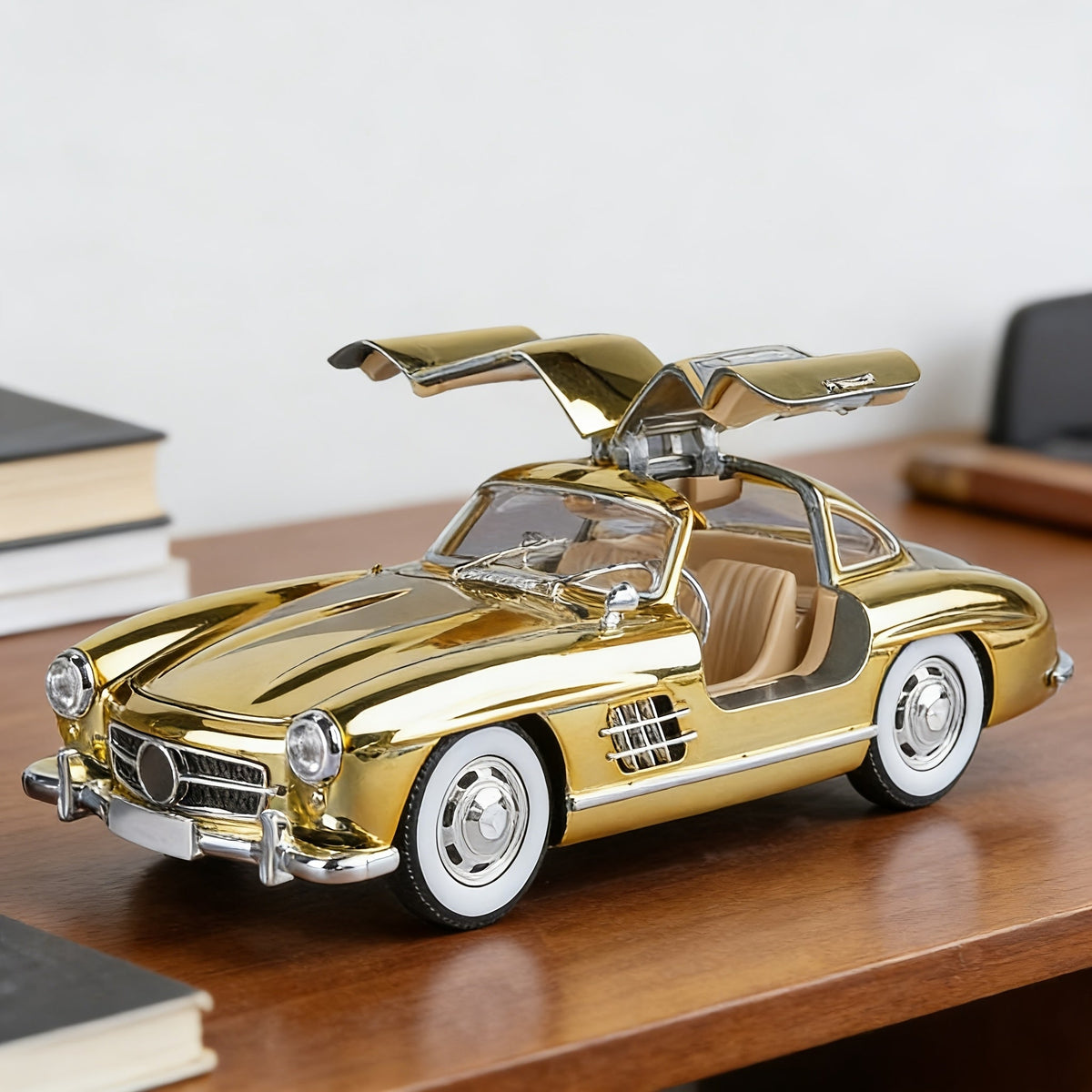 Die-Cast Sports Car Display Model, 1:24 Scale with 8 Style Options