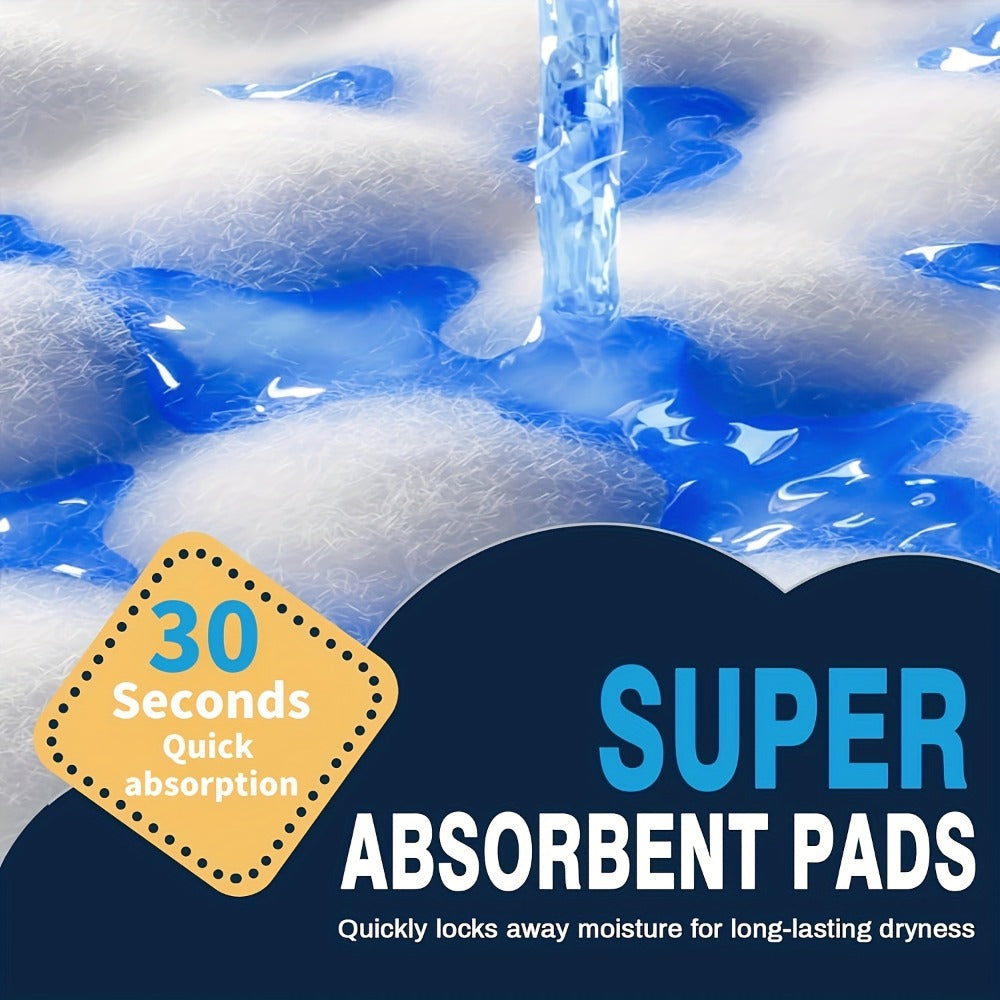 Disposable Incontinence Bed Pads for Adults and Elderly Thickened Highly Absorbent Leak-Proof Underpads Adult Care Pads Protective Sheets for Elderly Bedding Pet Potty Training Pads 50 to 300 Pieces