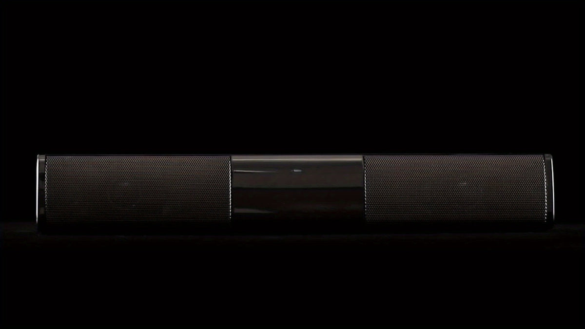 13-Inch Wireless TV Soundbar Speaker with Surround Sound, Bluetooth TWS Stereo Pairing, TF AUX FM USB Inputs, Easy Setup for Smart TV, PC, Projector – Home Theater Sound Bar for Movies, Gaming & Holiday Entertaining