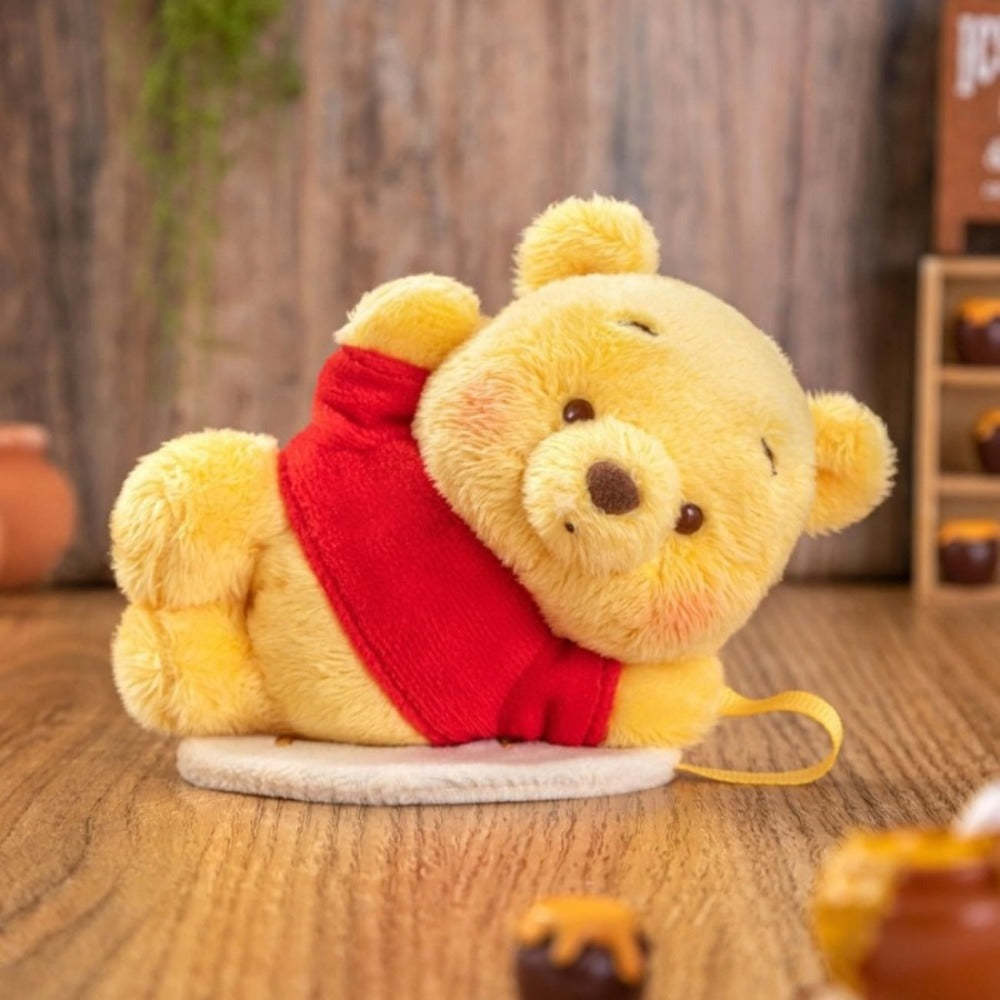 MINISO Disney Winnie The Pooh & Friends Blind Box Figure – Random Collectible Doll Winnie Tigger Eeyore Kanga Roo Classic Outfit Surprise Gift for Kids Disney Fans