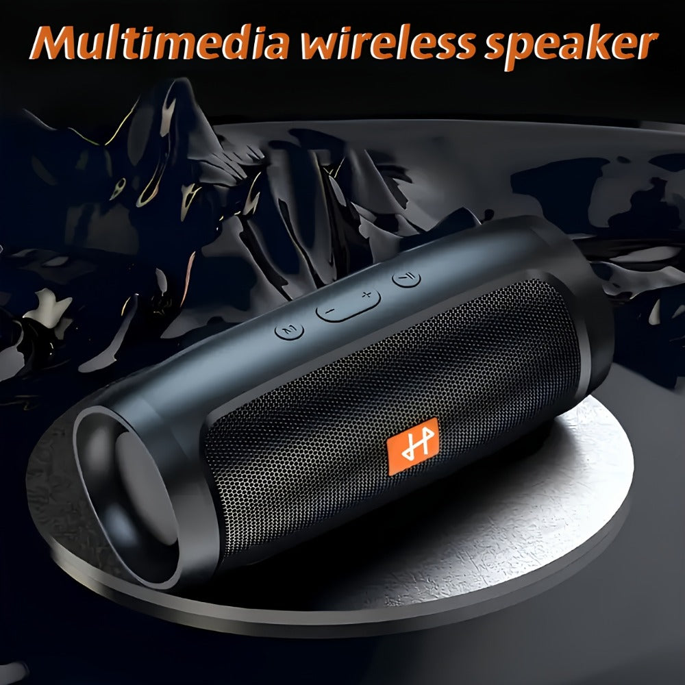 5.1 Channel Surround Sound Portable Wireless Bluetooth Speaker – USB-C Rechargeable Lithium Battery Speaker for Smartphones, Tablets, Outdoor Parties & Smart Devices, Stereo Audio System