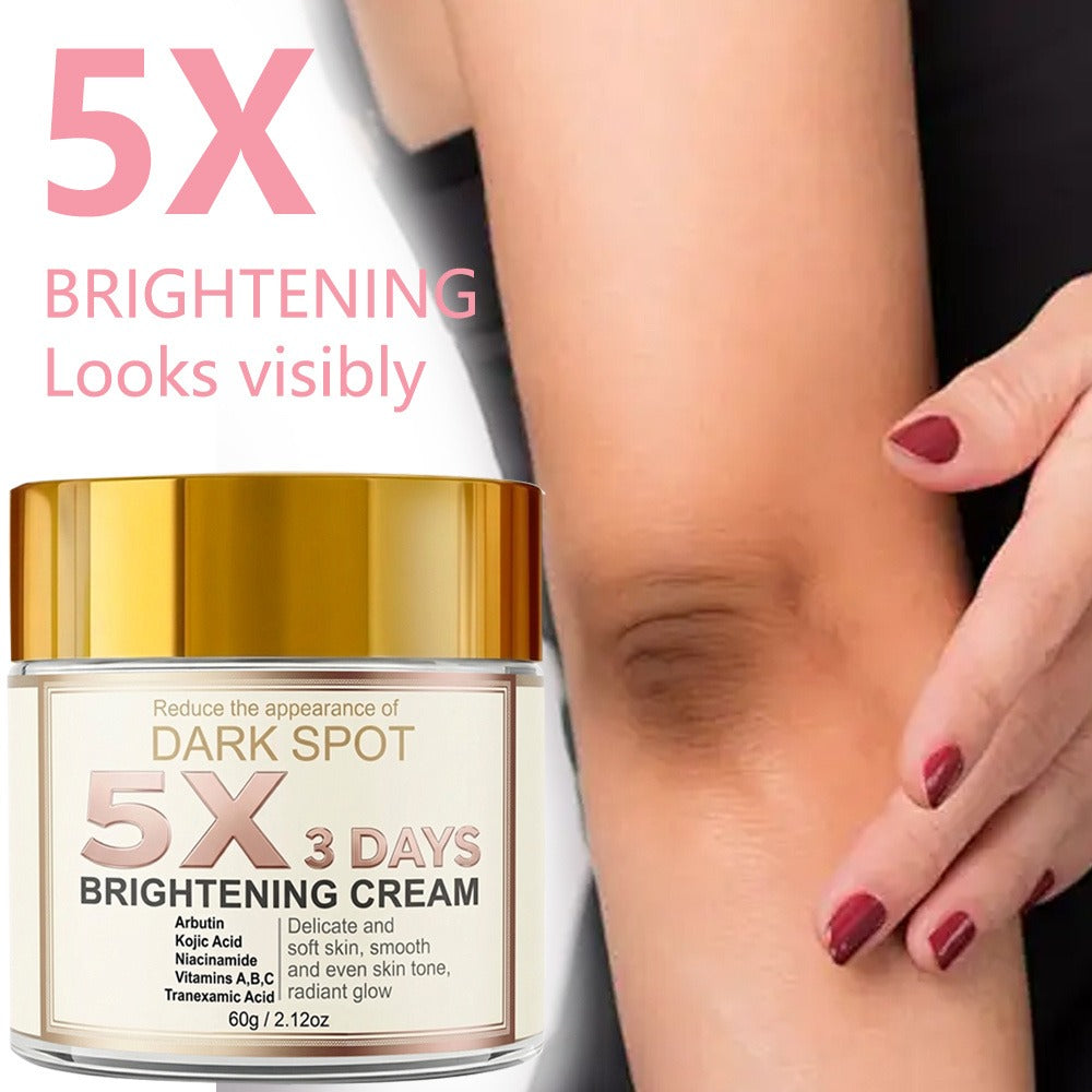 Kojic Acid Cream for Dark Spots - Skin Brightening Face Cream with Vitamin C, Arbutin & Niacinamide, Fades Hyperpigmentation Dullness Uneven Tone, Fast-Acting Formula All Skin Types