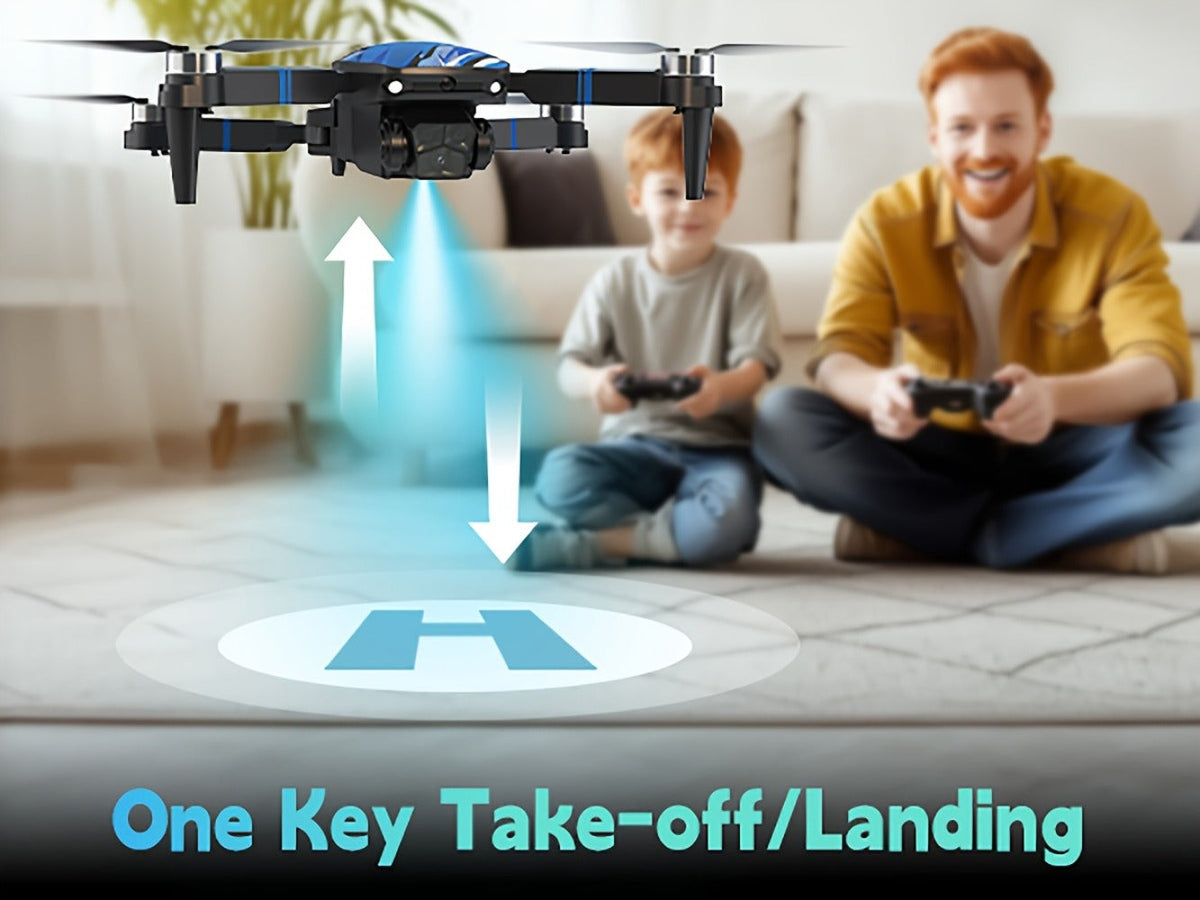 270° Obstacle Avoidance Drone with 2.8" LCD Screen Remote – Dual Cameras Brushless Motor Altitude Hold 3D Flips Headless Mode Foldable RC Quadcopter Beginner Adult Indoor Outdoor Gift for Kids Teens