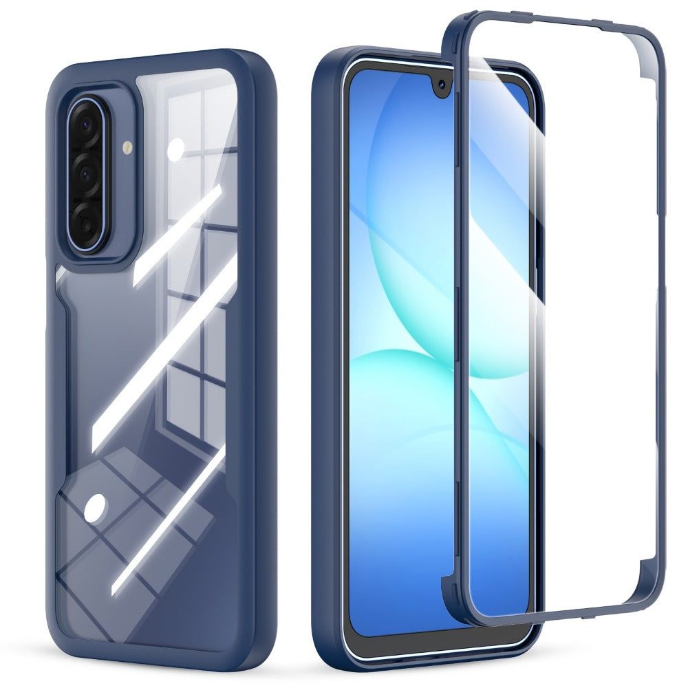 Samsung Galaxy A-Series Rugged Case with Built-In Screen Protector – Full Body Shockproof Phone Cover for Galaxy A15 A16 A17 A36 A37 A56 A57 5G | Heavy Duty Drop Protection