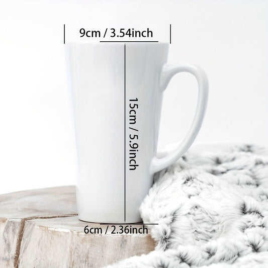 Personalized Ceramic Photo Mug, 17 oz, White or Black Color-Changing