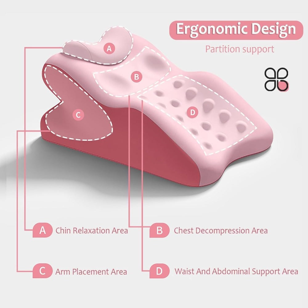 Memory Foam Cervical Support Pillow – Ergonomic Side & Back Sleeper Pillow with Breathable Cover | Multi-Functional Neck & Lumbar Support Bed Pillow, Perfect Gift