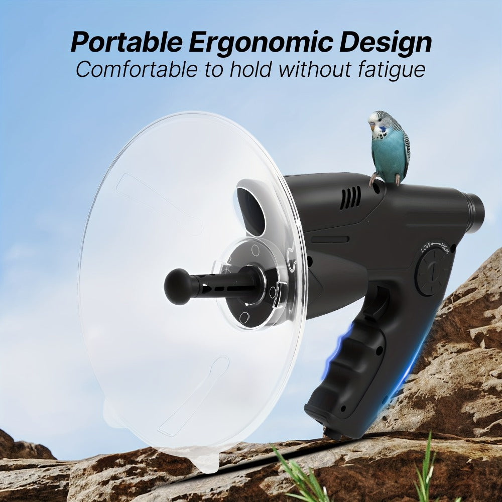 Bionic Ear Monocular Bird Listening Device 8x Magnification, ProSound Digital Sound Amplifier, Long Range 1200M, Noise Cancellation, for Bird Watching Hunting Nature Observation, Halloween Christmas Gift
