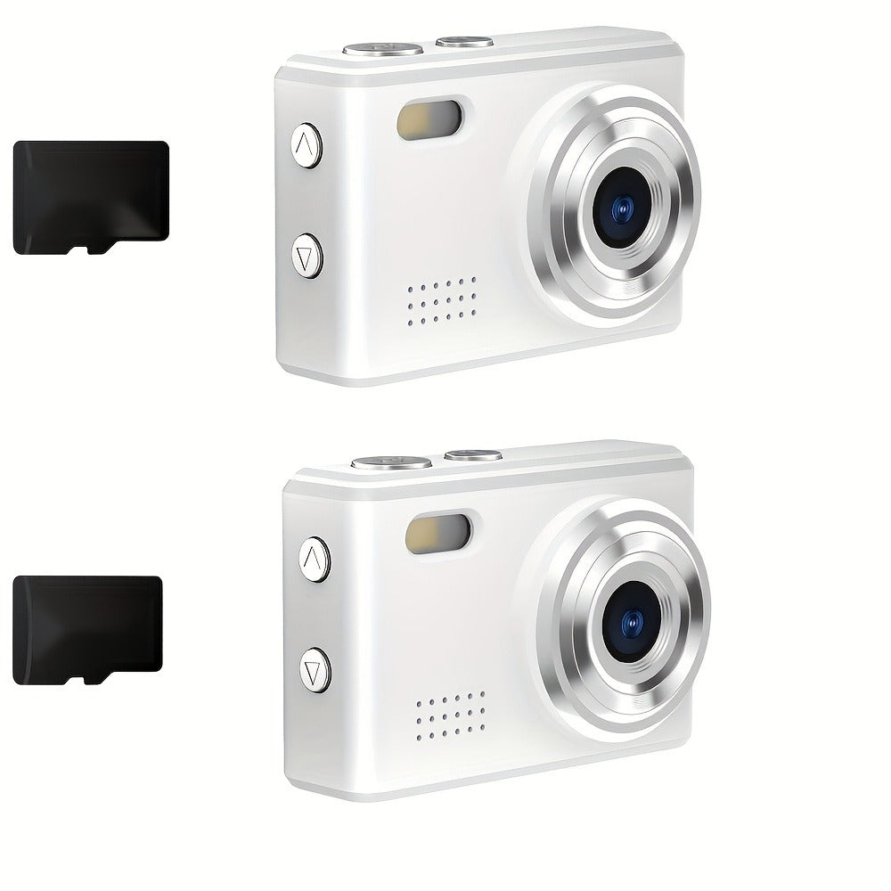 Keychain Mini Digital Camera 16X Zoom Autofocus & Shock-Proof | 2.8-Inch Screen Point-and-Shoot Cam for Travel & Vlog – Ideal Birthday Gift for Adults, Friends & Beginners