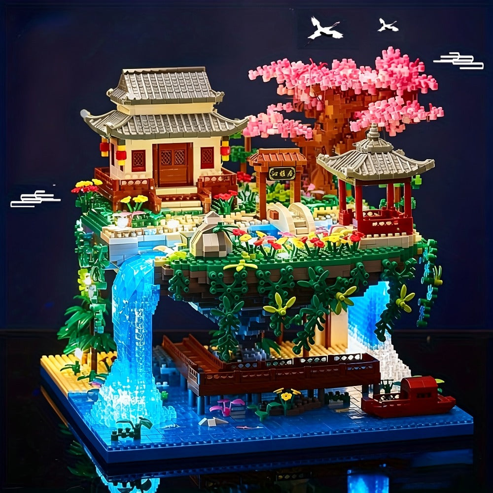 Bonsai Tree Micro Building Block Set, 3320 Pieces