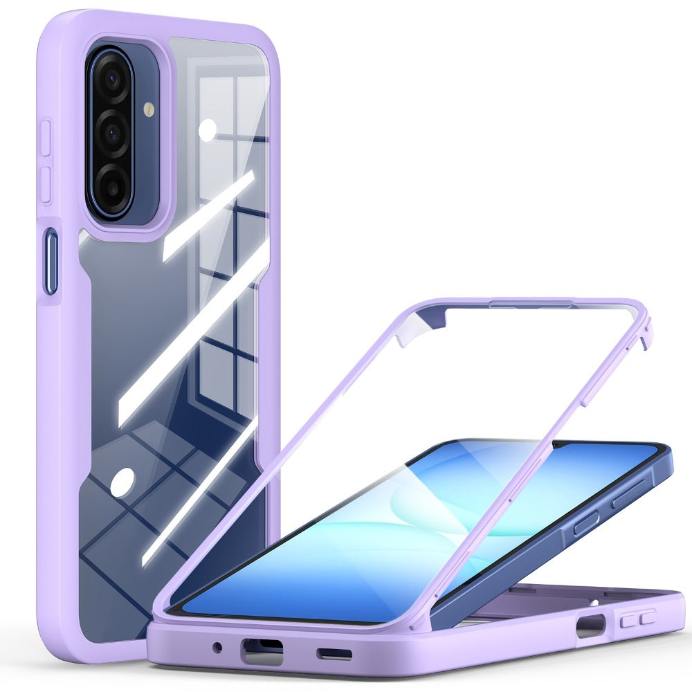 Samsung Galaxy A-Series Rugged Case with Built-In Screen Protector – Full Body Shockproof Phone Cover for Galaxy A15 A16 A17 A36 A37 A56 A57 5G | Heavy Duty Drop Protection