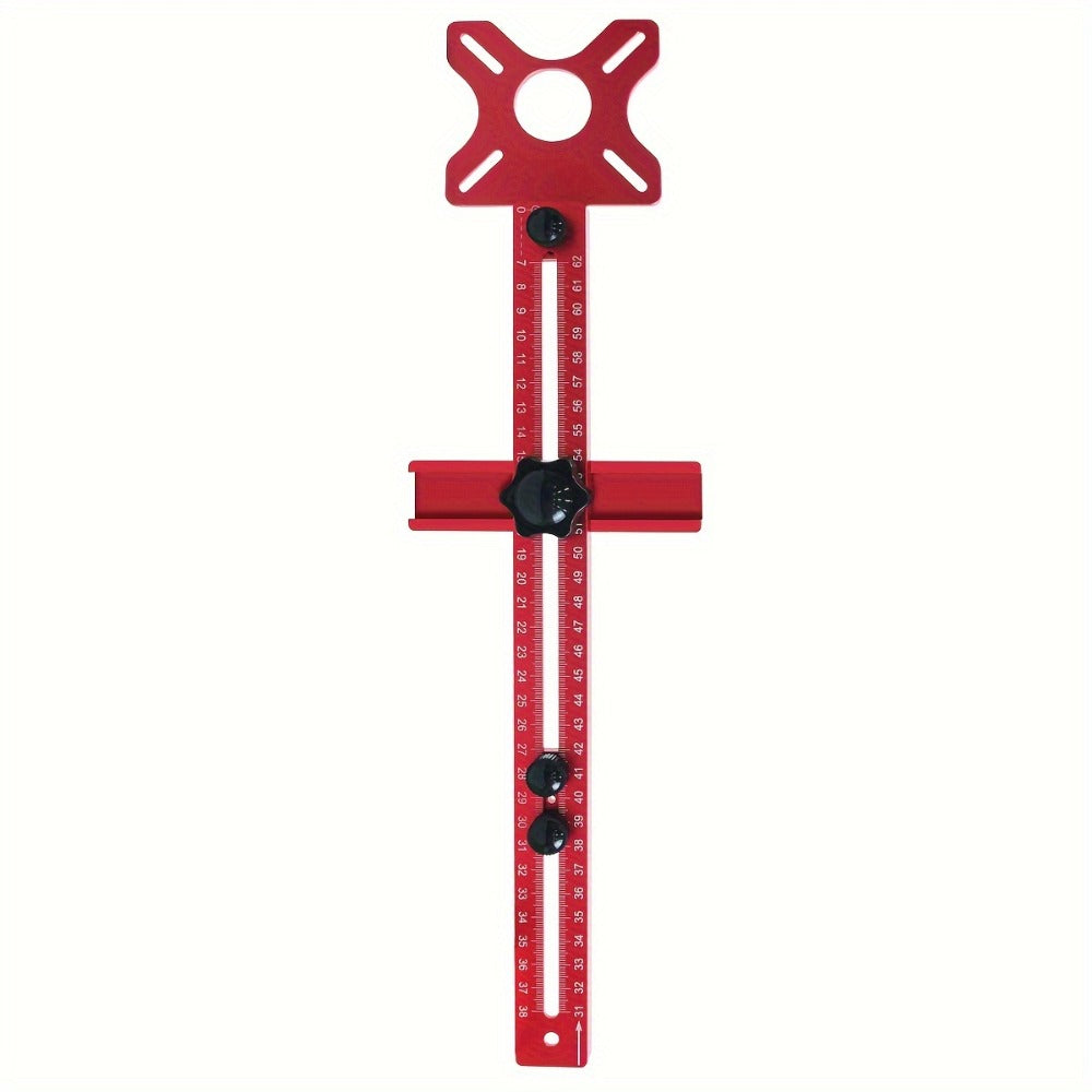 Circle Cutting Jig 3-in-1 Woodworking Router Fixture Expandable 3.54 to 24 Inch Diameter Adjustable Slotting Positioning Tool for Precision Circular Hole Milling DIY Professional