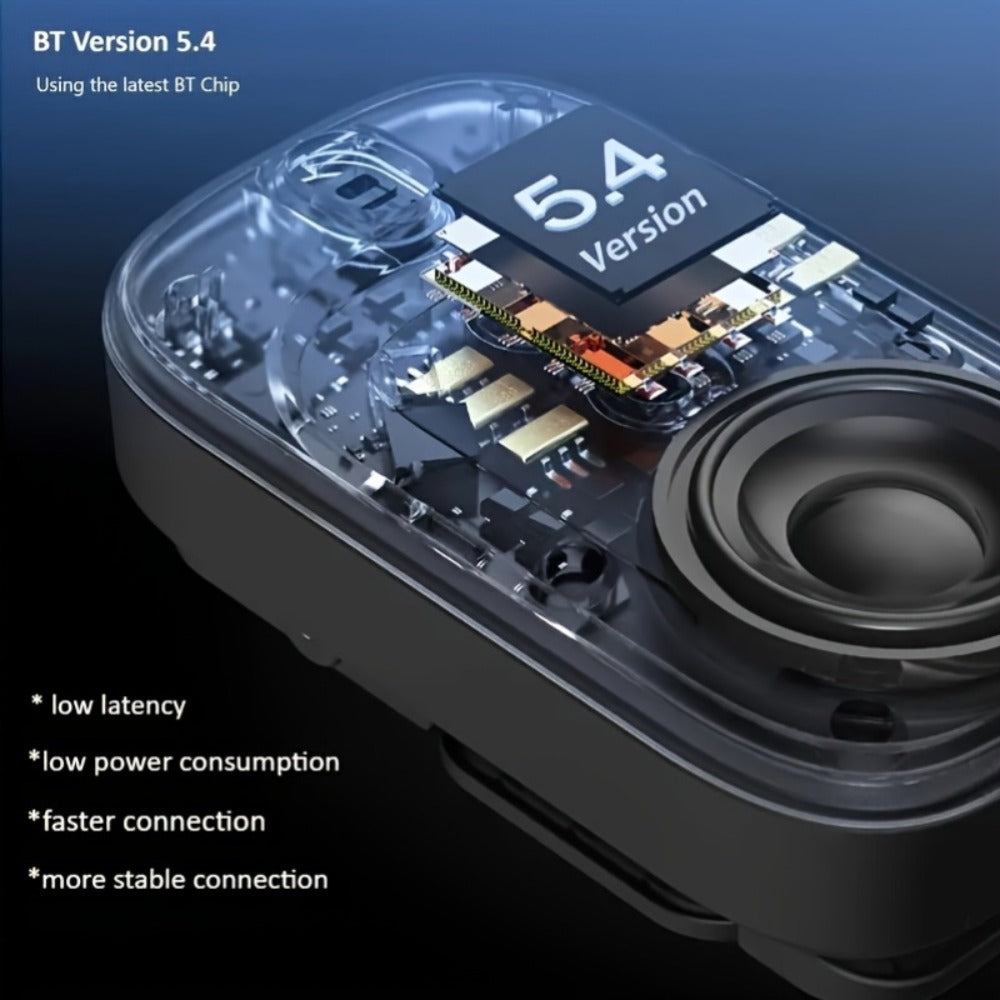 Wearable Bluetooth Speaker with Magnetic Clip, IPX5 Waterproof Mini Wireless Speaker with Mic, 18-Hour Battery, Dustproof Portable Speaker for Workouts, Travel, Hiking, Live Music & Hands-Free Calls