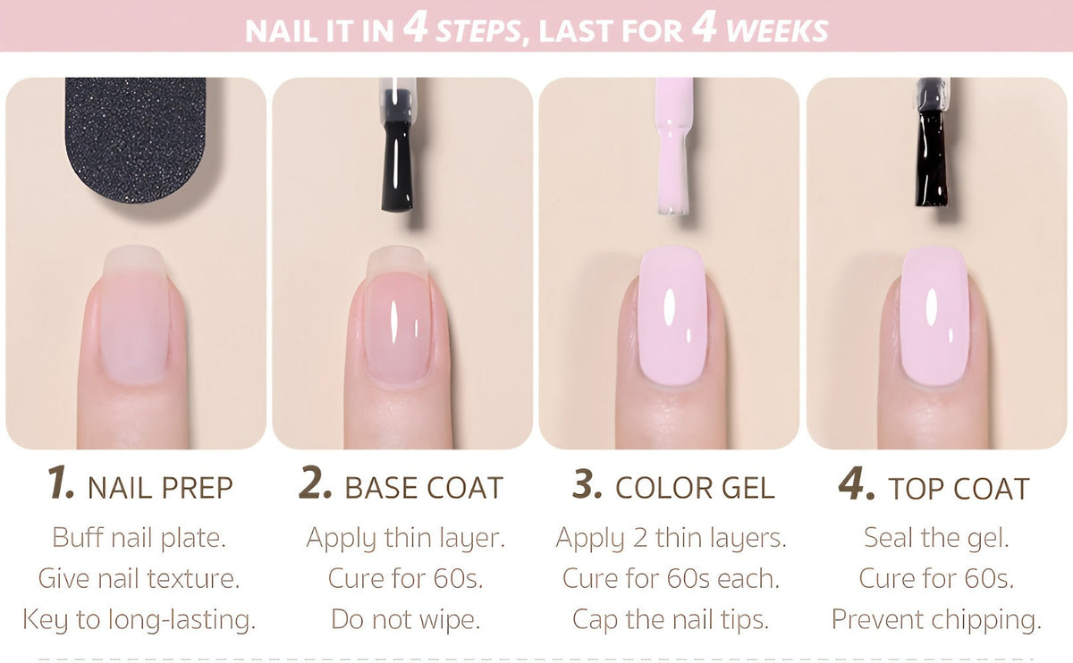 Pink Gel Nail Polish Baby Pink Soak-Off UV LED — MISS MISIDY 16ml Long-Lasting Chip-Resistant Gel Polish for Home & Salon Nail Art, Smooth Self-Leveling Formula, Easy Soak-Off Removal, Everyday & Special Occasions