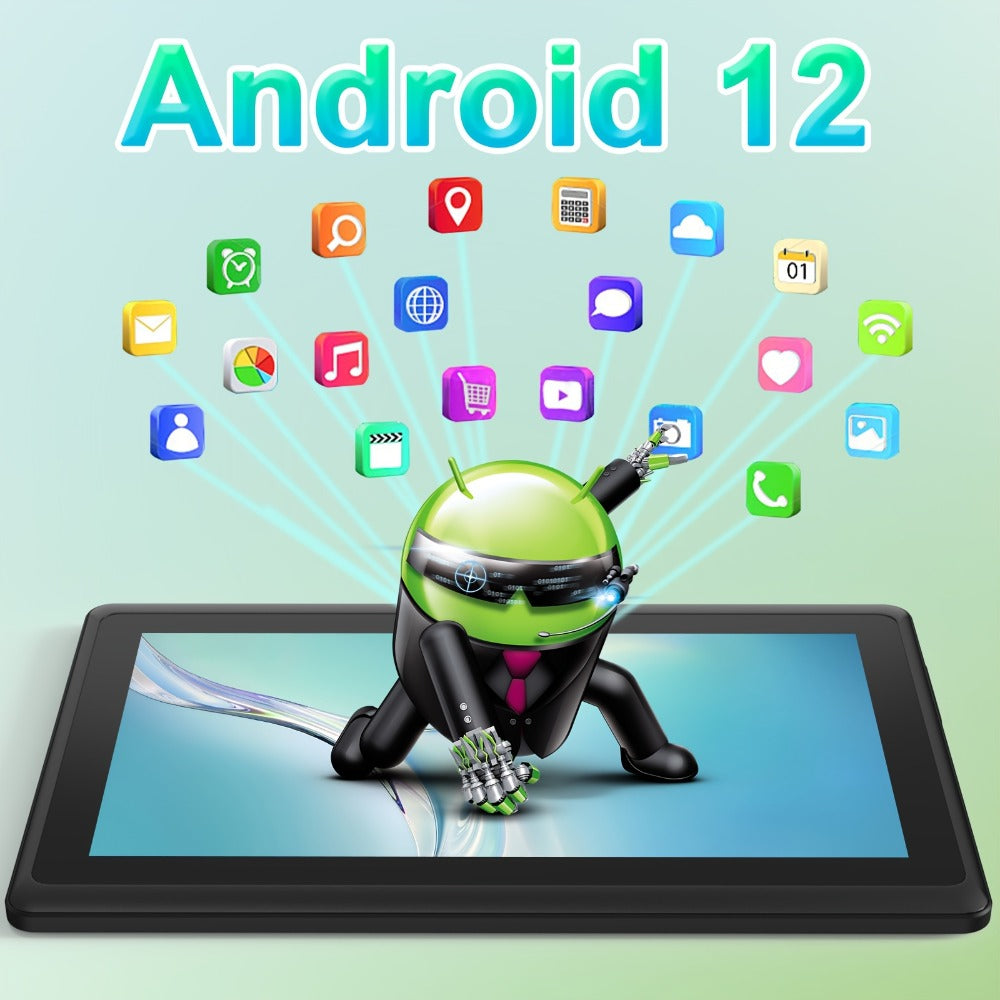 PEICHENG 7 Inch Android Tablet, 2GB RAM 32GB ROM, 1024x600 IPS Screen, 3000mAh Battery, Dual Camera 2MP+5MP, 2.4G WiFi, Type-C, Tablet PC for Kids Reading Learning Photos Entertainment