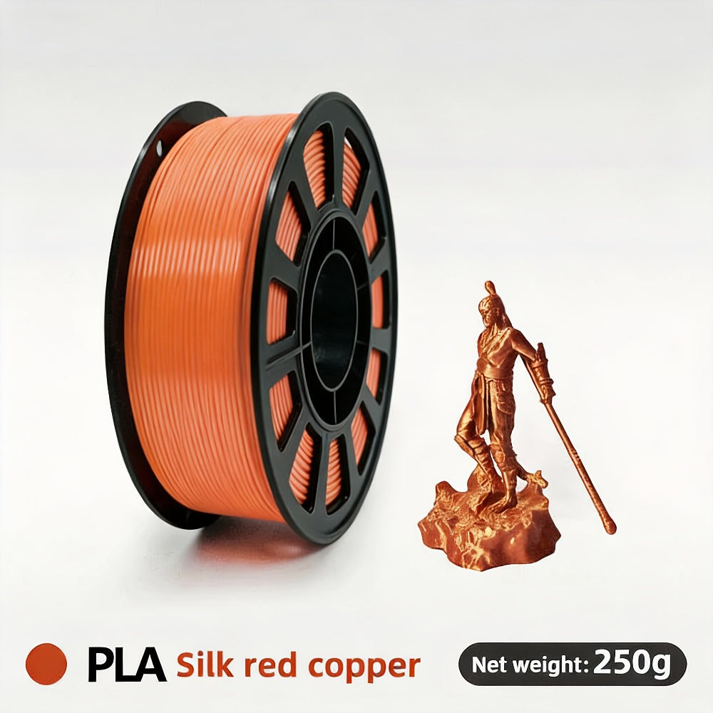 Gradient Rainbow PLA Filament 1.75mm 32 Colors – Shiny Multicolor Fast Color-Changing 250g Spool for FDM 3D Printers | Compatible with Creality Ender 3 Bambu Lab Prusa Anycubic | 3D Printing Filament
