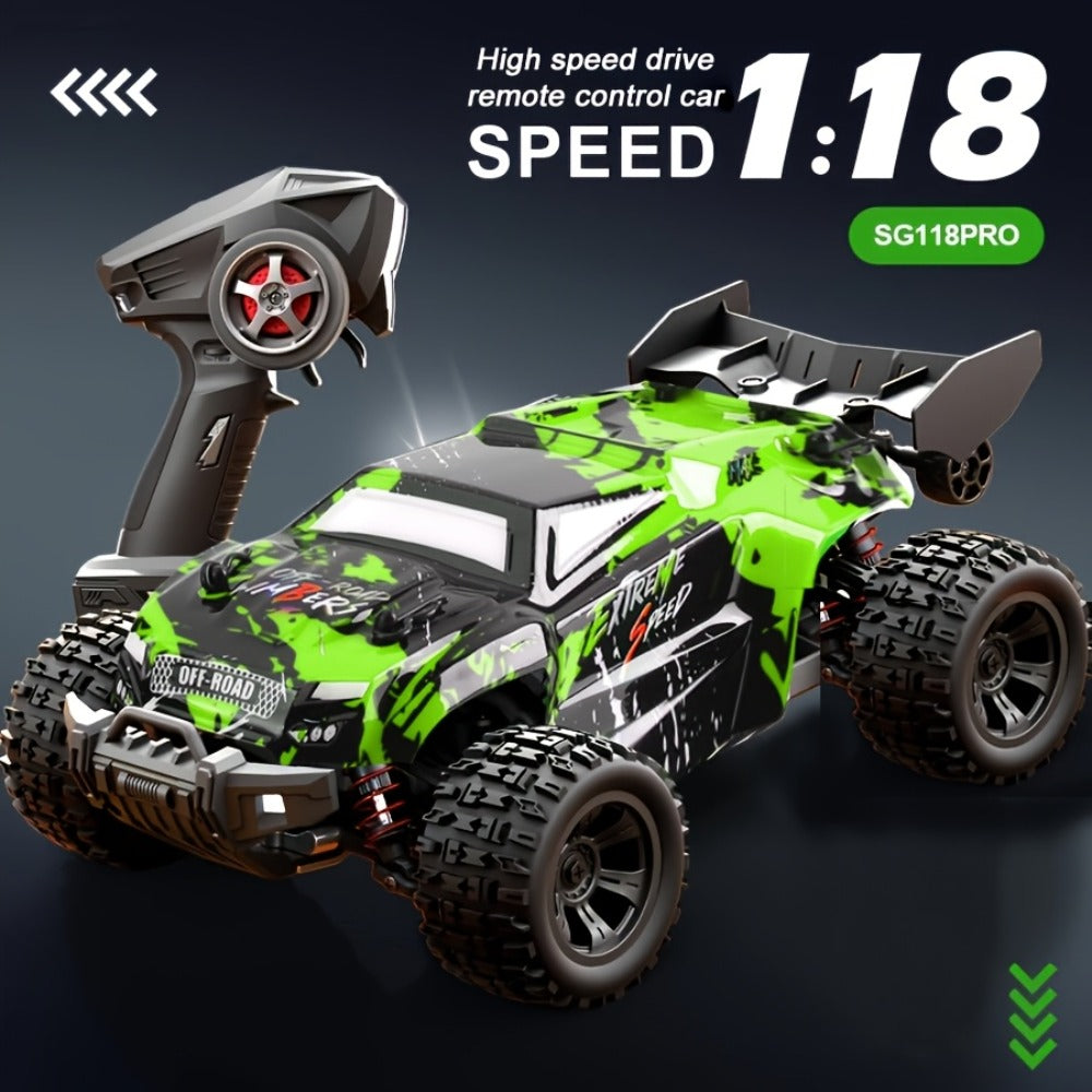 Dual-Shell RC Off-Road Truck with Full Proportional Drift Control