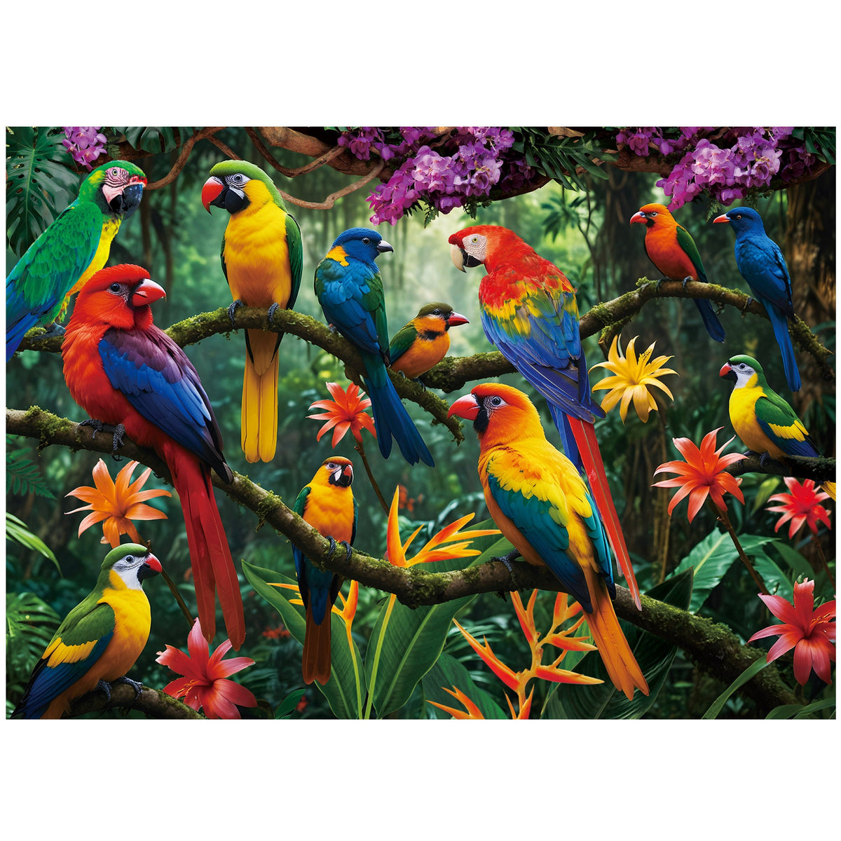 1000 Piece Jigsaw Puzzles for Adults 3-Pack – Challenging Large Puzzle Set with Wildlife, Scenic Landscape & Nature Themes | Letters on Back, Family Game Night, Birthday Christmas Gift
