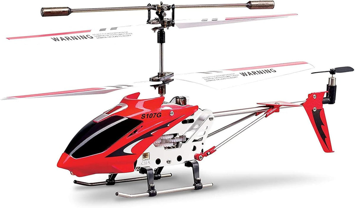 Syma S107G RC Mini Helicopter, 3.5 Channel Gyro Indoor Helicopter, USB Rechargeable