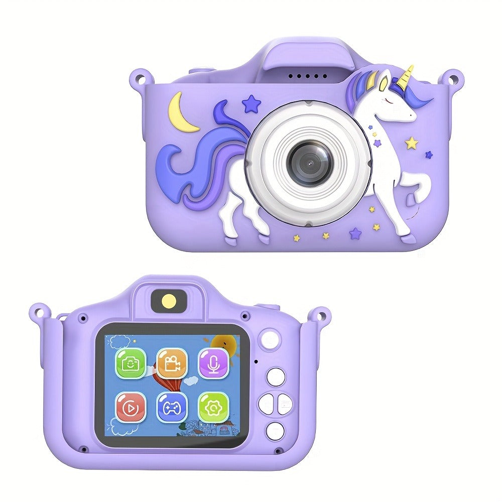 Kids Digital Camera with 1080P Video, 6 Photo Modes and 32GB Memory Card