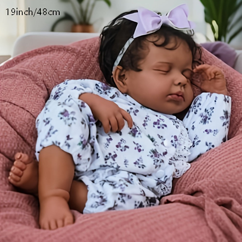 VIVIDOLL 19-Inch Reborn Baby Doll with Poseable Limbs