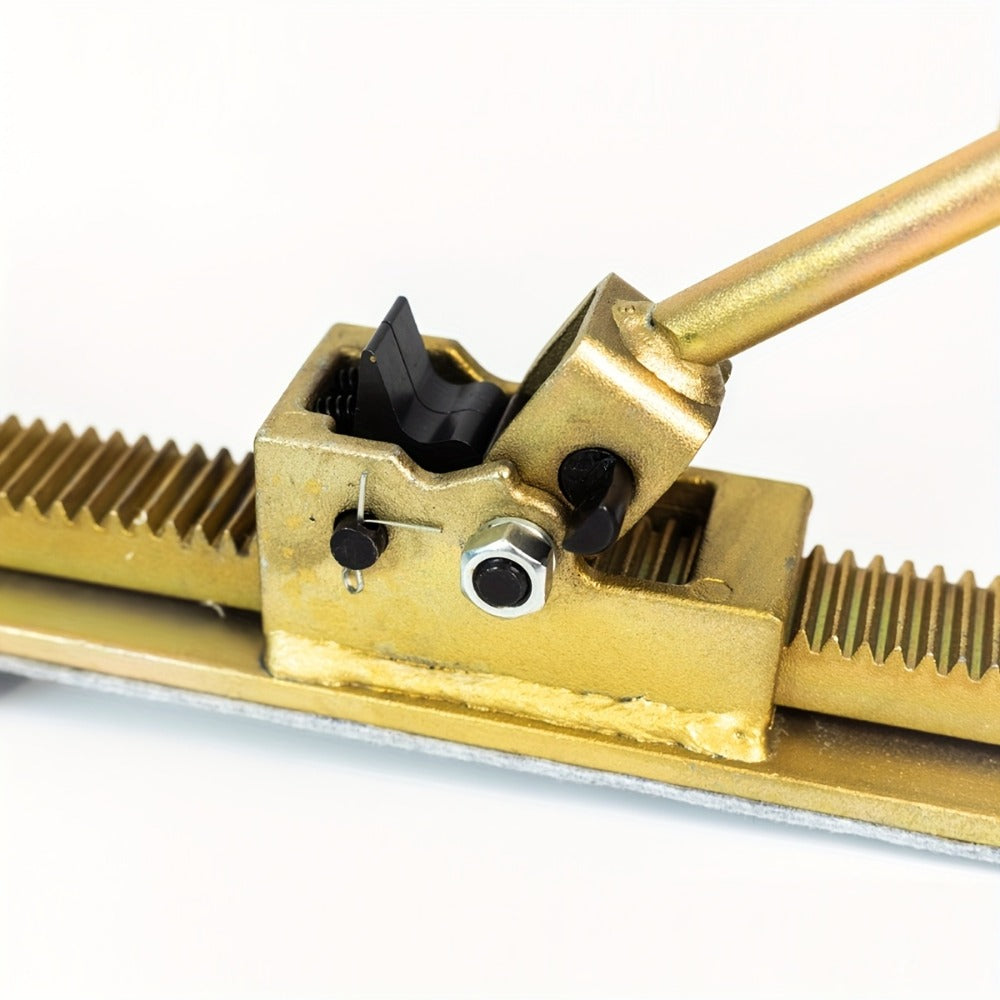 Hardwood Flooring Jack & Positioning Tool for Installing & Straightening Hardwood Floors – Professional Floor Installation Tool for Tongue & Groove, Laminate & Engineered Wood Flooring