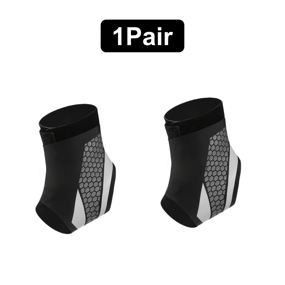 Ankle Compression Support Strap 2-Pack Adjustable Breathable Lightweight Secure Fit Unisex for Daily Use Sports Running Hiking Recovery