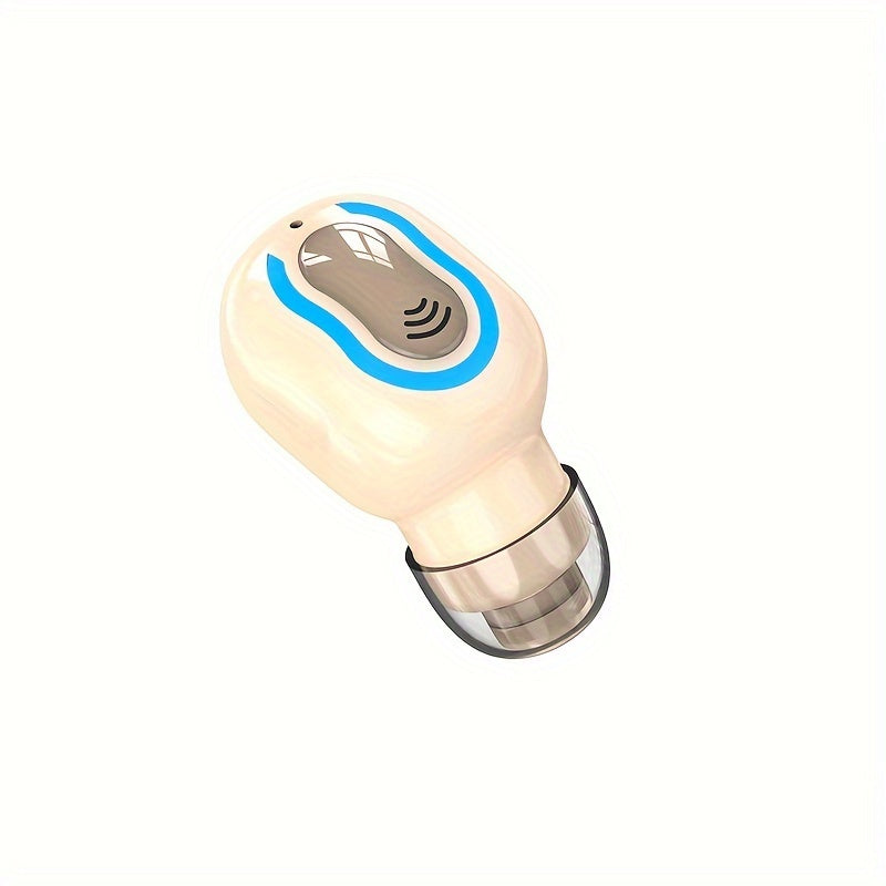 Mini Invisible Wireless Earphone Long Standby Condenser Microphone In-Ear Sport Headset for Running Gym Cycling Exercise iOS Android Black Green Beige Pink