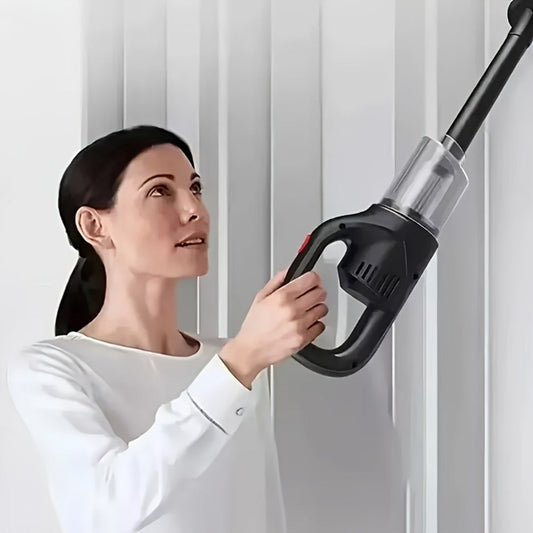Cordless Handheld Vacuum Cleaner with Attachments for Home & Car, Black