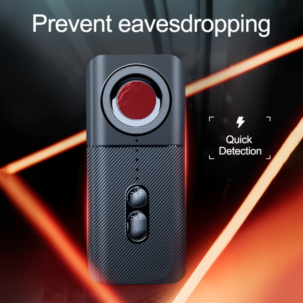 T3 Anti-Spy Detector Universal Hidden Camera & GSM Bug Finder with Night Vision, LED Display, GPS Tracking Detection, Anti-Aiming & USB Rechargeable Battery – Wireless Camera & Hidden Device Scanner