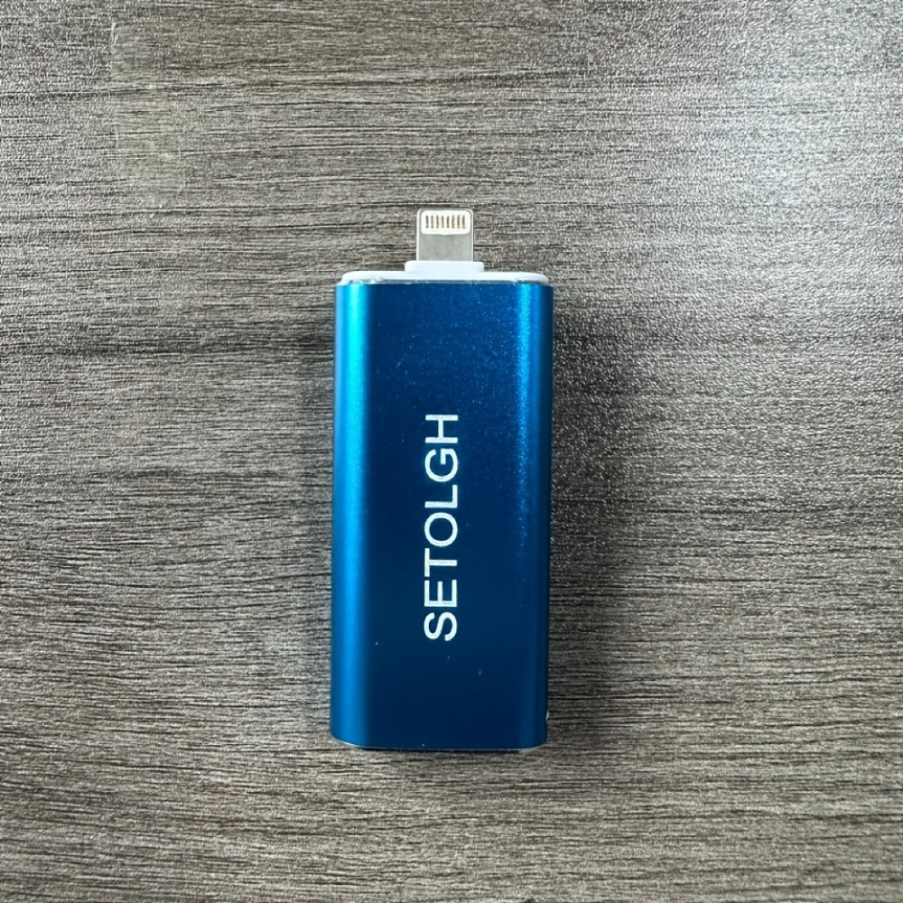 OTG USB 3.0 Flash Drive 4-in-1 for iPhone iPad Android Mac PC – Lightning Type-C Micro USB Connector Thumb Drive 64GB 128GB 256GB Memory Stick Photo Backup Storage