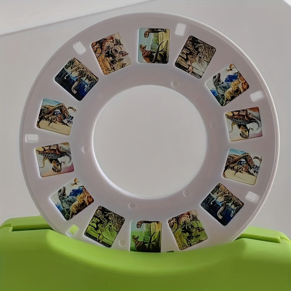 3D Slide Viewer Toy for Kids Ages 3+ – Screen-Free Sideshow Projector with Space Ocean Animals Dinosaurs Slides, Educational Viewing Toy for Boys Girls, Single & Bundle Sets Gift for Toddlers Children