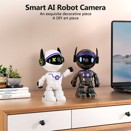 Indoor Pet Camera with 4MP Video, Rotating View, Two-Way Audio & Dual-Band WiFi