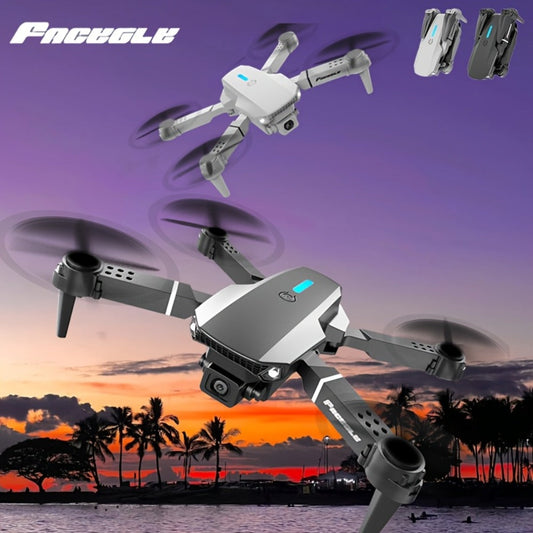 E88 Foldable RC Drone in Black with Surround Flight Mode