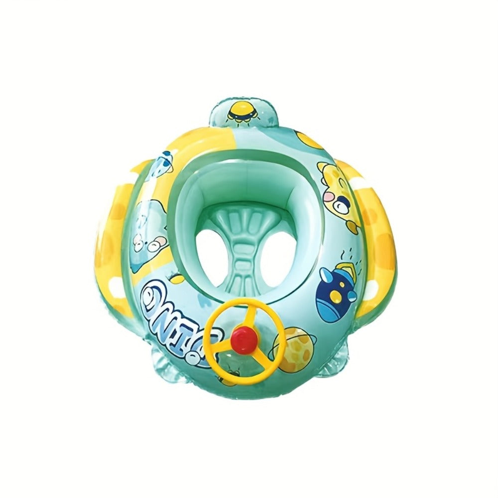 Cartoon Animal Novelty Inflatable Pool Float, Blue, Green or Pink