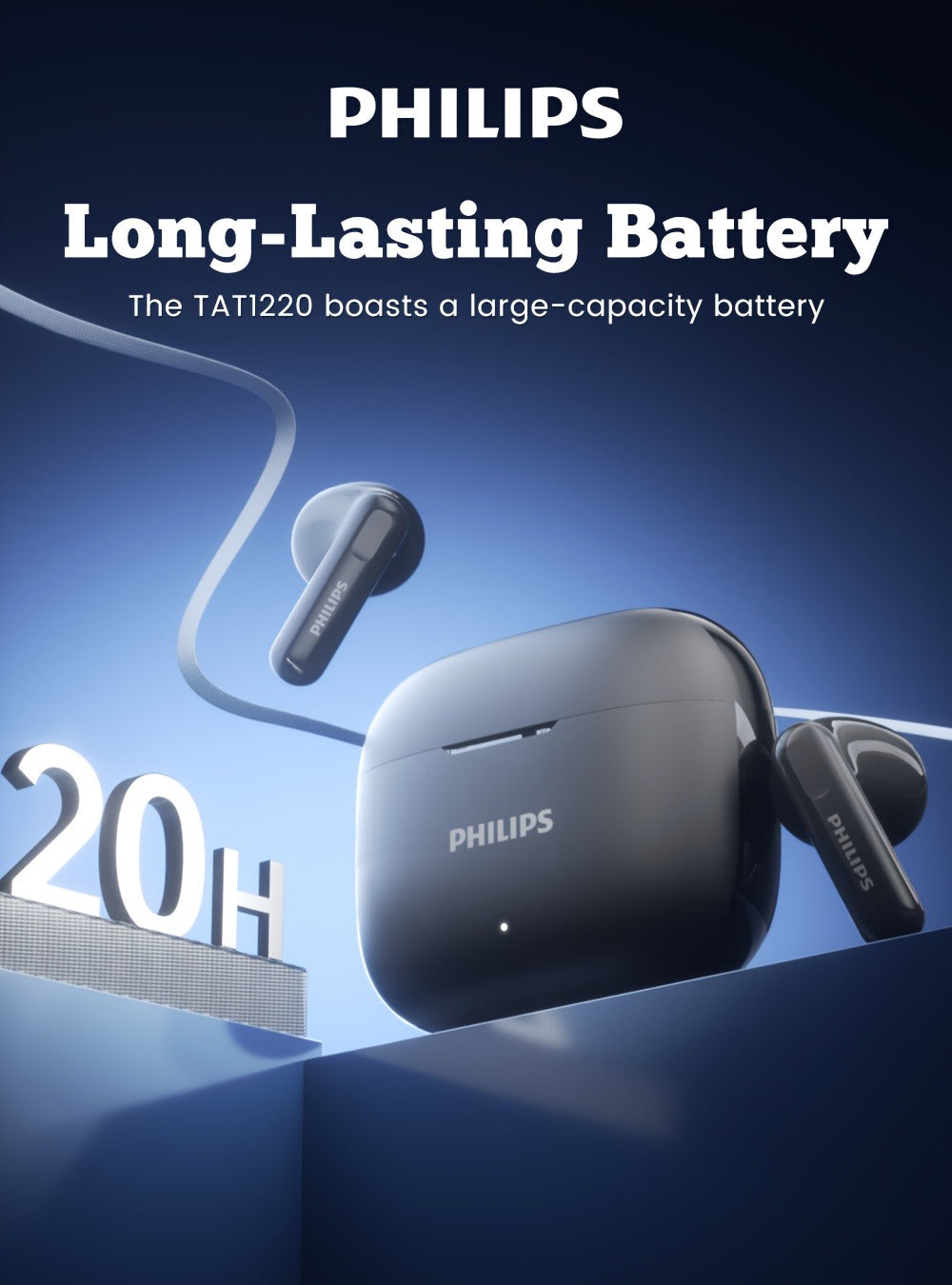 Mini Sport Wireless Earbuds Noise Canceling Stereo Bluetooth Headphones Comfortable Fit for Android iOS Running Gym Commuting Hands-Free Calls